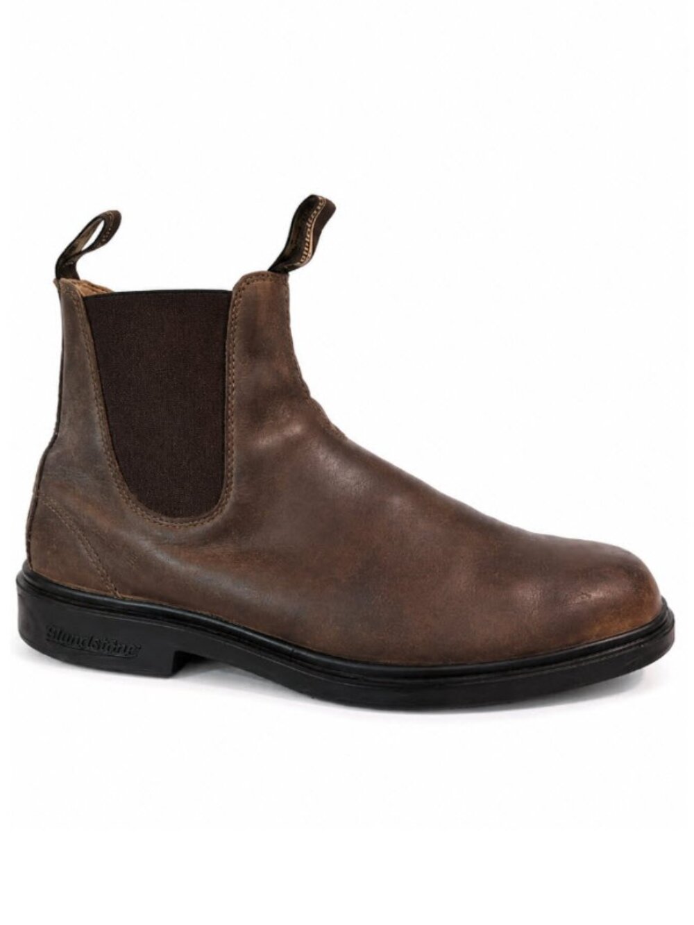 Blundstone Chelsea Boots Brown Leather Water Resistant AUS 10.5 US 11.5